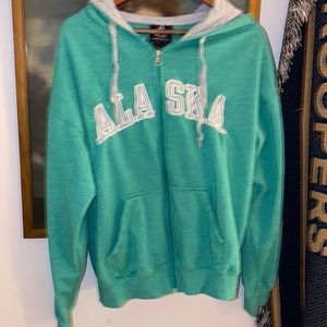 Alaska women’s XL zip up hoodie